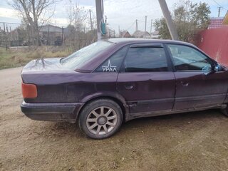 1992 Audi 100 IV (C4), пурпурный, 175000 рублей, вид 3