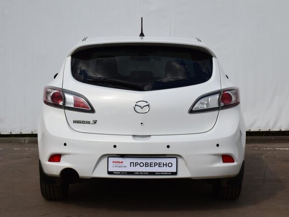 2012 Mazda 3 II (BL) Рестайлинг, белый - вид 5