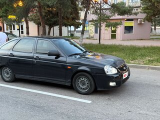 2008 Lada (ВАЗ) Priora I, чёрный, 185000 рублей, вид 5