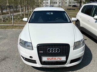 2008 Audi A6 III (C6), белый, 1350000 рублей, вид 1