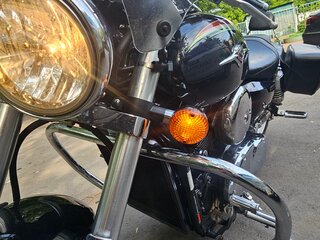 2002 Kawasaki VN1500 Vulcan, чёрный, 450000 рублей, вид 2