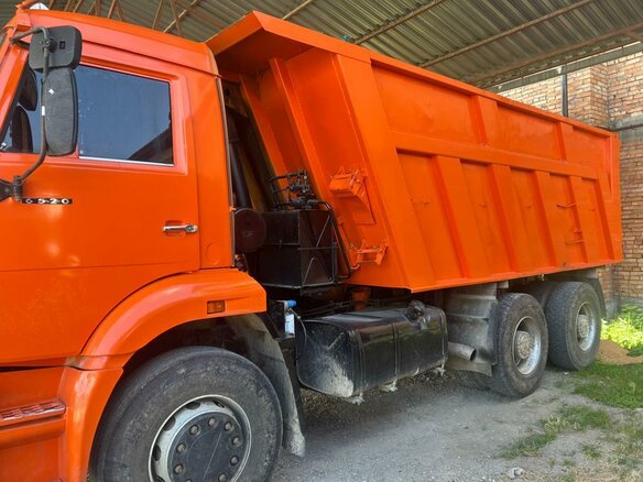 2008 КамАЗ 6520, оранжевый, 1600000 рублей - вид 1
