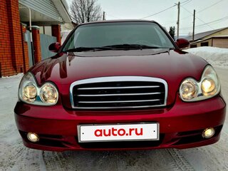 2004 Hyundai Sonata IV (EF) Рестайлинг, красный, 597000 рублей, вид 2