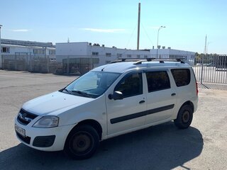 2017 Lada (ВАЗ) Largus I, белый, 730000 рублей, вид 1