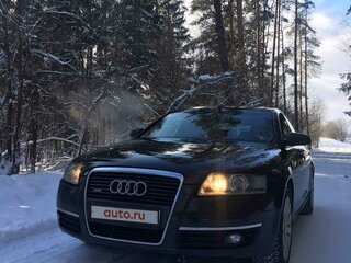 2004 Audi A6 III (C6), чёрный, 597535 рублей, вид 2
