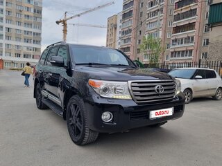2014 Toyota Land Cruiser 200 Series Рестайлинг 1, чёрный, 3300000 рублей, вид 5