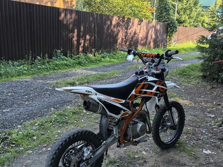 2024 Kayo Basic TT125, белый, 64000 рублей, вид 3