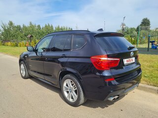 2012 BMW X3 28i xDrive II (F25), синий, 1894000 рублей, вид 4
