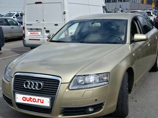 2005 Audi A6 III (C6), золотистый, 850000 рублей, вид 1