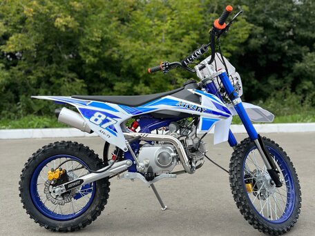 2024 Kayo Basic TT125EM, синий, 84900 рублей, вид 4