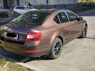 2015 Skoda Octavia III (A7), коричневый, 1230000 рублей, вид 5