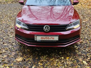 2016 Volkswagen Jetta VI Рестайлинг, красный, 1089126 рублей, вид 2