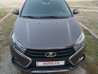 2020 Lada (ВАЗ) Vesta SW Cross I, коричневый, 1500000 рублей, вид 2