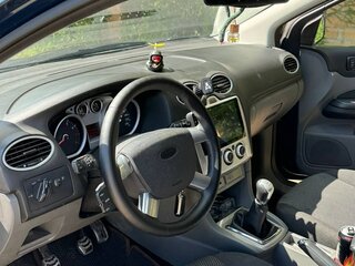2010 Ford Focus II Рестайлинг, синий, 630000 рублей, вид 4