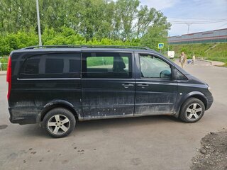 2007 Mercedes-Benz Vito II (W639), чёрный, 770000 рублей, вид 4