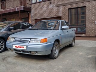 1998 Lada (ВАЗ) 2110, серебристый, 120000 рублей, вид 1