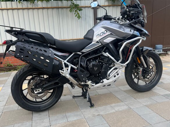 2024 Triumph Tiger 900, серый, 1700000 рублей - вид 8