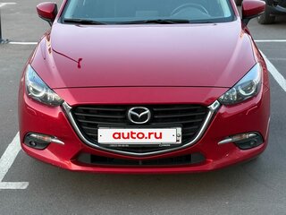 2016 Mazda 3 III (BM) Рестайлинг, красный, 1650000 рублей, вид 2