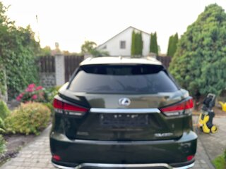 2020 Lexus RX 450h IV Рестайлинг, зелёный, 6838693 рублей, вид 3