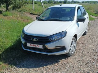 2019 Lada (ВАЗ) Granta I Рестайлинг, белый, 470000 рублей, вид 1