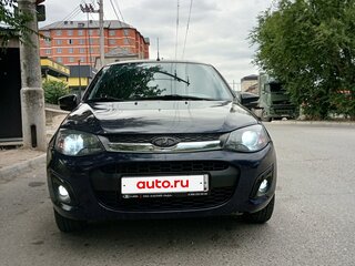 2008 Lada (ВАЗ) Kalina I, синий, 220000 рублей, вид 1