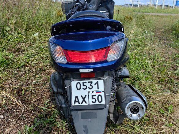 2004 Yamaha Majesty 400, синий, 240000 рублей - вид 12