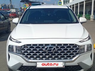 2021 Hyundai Santa Fe IV Рестайлинг, белый, 3300000 рублей, вид 1