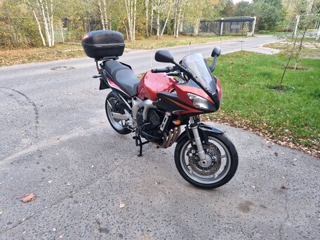 2009 Yamaha FZ6, оранжевый, 430000 рублей, вид 3