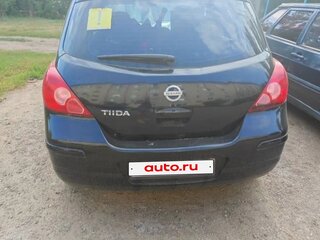 2007 Nissan Tiida I, чёрный, 520000 рублей, вид 2