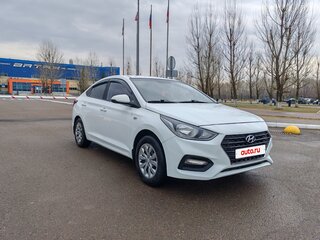 2018 Hyundai Solaris II, белый, 910000 рублей, вид 5