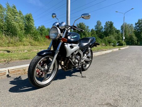 1991 Yamaha FZX250 Zeal, чёрный, 200000 рублей, вид 3