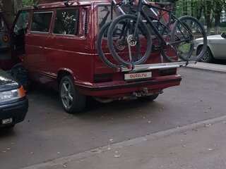 1988 Volkswagen Multivan 4-speed T3, красный, 2500000 рублей, вид 5