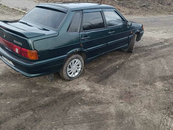 2002 Lada (ВАЗ) 2115, зелёный, 165000 рублей - вид 2