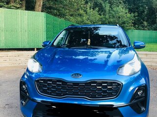 2021 Kia Sportage IV Рестайлинг, синий, 2850000 рублей, вид 1