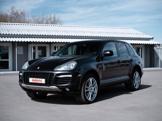 2007 Porsche Cayenne Turbo I Рестайлинг (957), чёрный, 1600000 рублей, вид 5