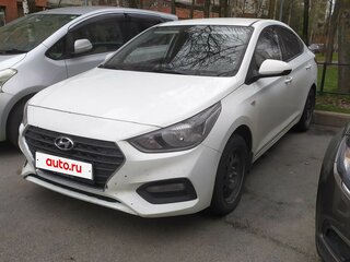 2017 Hyundai Solaris II, белый, 550000 рублей, вид 1