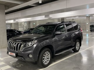 2015 Toyota Land Cruiser Prado 150 Series Рестайлинг 1, серый, 3800000 рублей, вид 3