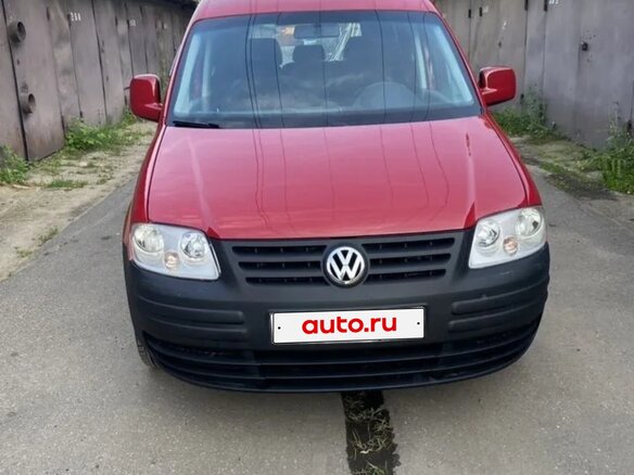 2008 Volkswagen Caddy III, красный - вид 12