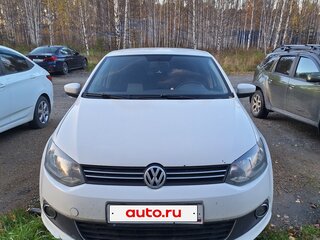 2013 Volkswagen Polo V, белый, 489900 рублей, вид 1