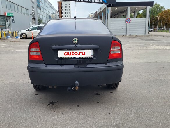 2002 Skoda Octavia I (A4) Рестайлинг, чёрный, 320000 рублей - вид 6