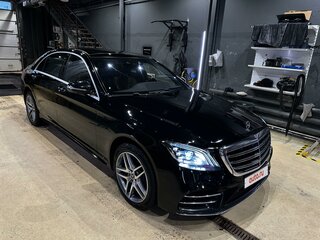 2018 Mercedes-Benz S-Класс 350 d Long VI (W222, C217) Рестайлинг, чёрный, 5350000 рублей, вид 1