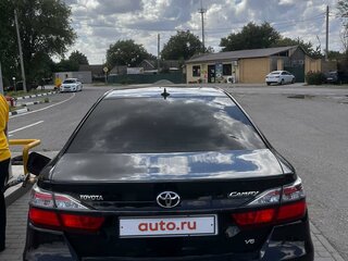 2015 Toyota Camry VII (XV50) Рестайлинг, чёрный, 2220000 рублей, вид 3