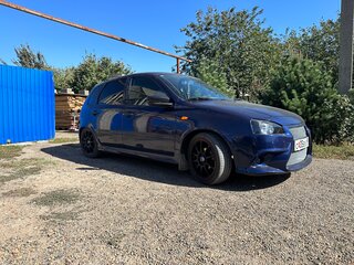 2008 Lada (ВАЗ) Kalina I, синий, 620000 рублей, вид 3
