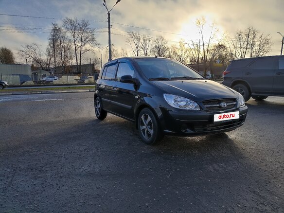 2010 Hyundai Getz I Рестайлинг, чёрный, 650000 рублей - вид 2