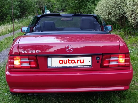 1994 Mercedes-Benz SL-Класс 320 IV (R129), красный, 4400000 рублей - вид 10