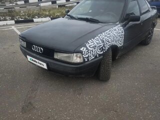 1990 Audi 80 IV (B3), чёрный, 200000 рублей, вид 2