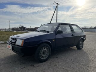 1988 Lada (ВАЗ) 2108, синий, 500000 рублей, вид 2
