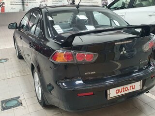 2012 Mitsubishi Lancer X Рестайлинг, чёрный, 620000 рублей, вид 3