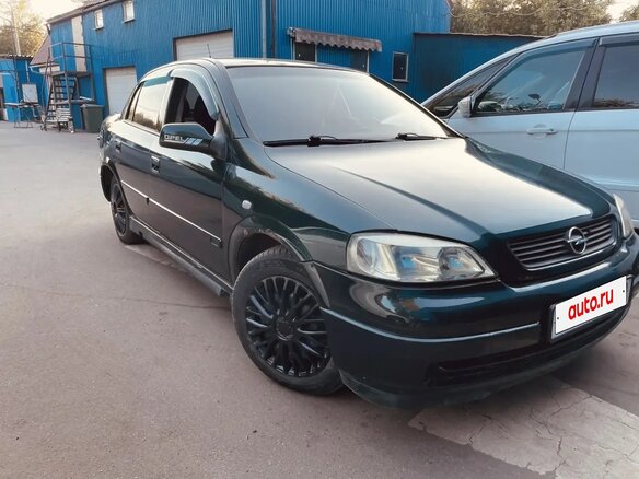 2003 Opel Astra G, зелёный - вид 1