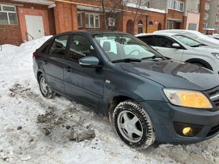 2014 Lada (ВАЗ) Granta I, синий, 450000 рублей, вид 1